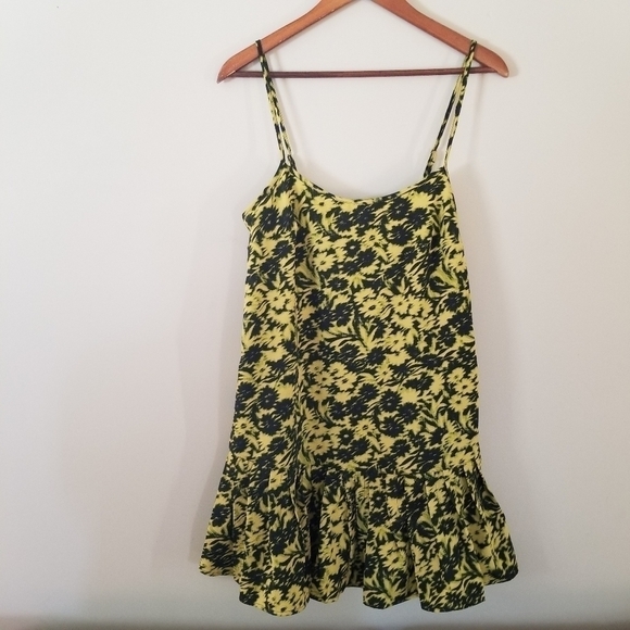 NWT Urban Outfitters Modern Sundress Floral Abstract Dress - Picture 9 of 10